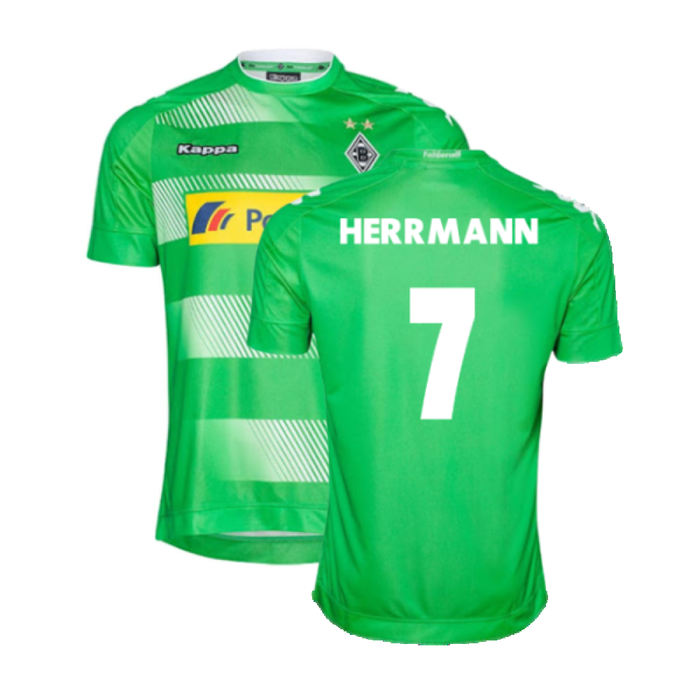 Borussia Monchengladbach 2017-18 Away Shirt (XXL) (Fair) (Herrmann 7)