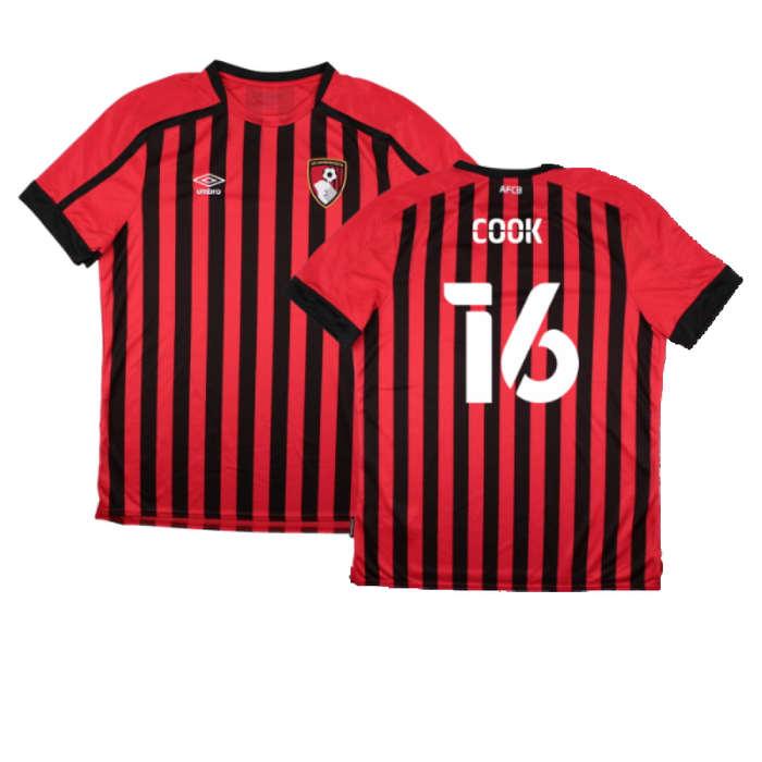 Bourenmouth 2021-22 Home Shirt (Sponsorless) (XL) (Very Good) (Cook 16)