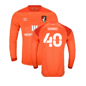 Bournemouth 2020-21 GK Away Shirt (L) (Mint) (Dennis 40)_0