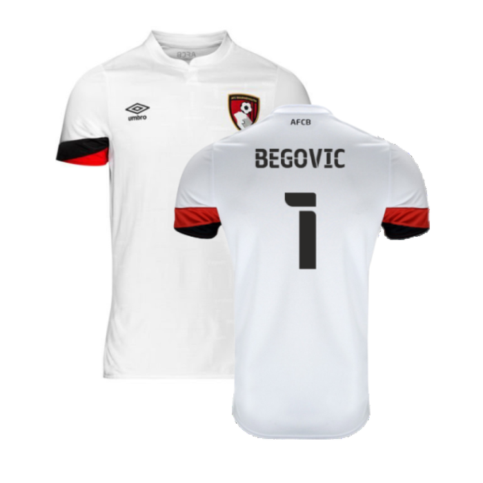 Bournemouth 2021-22 Away Shirt (Sponsorless) (XXL) (Begovic 1) (Excellent)