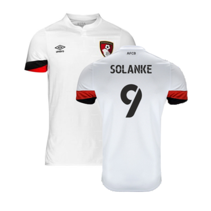 Bournemouth 2021-22 Away Shirt (Sponsorless) (XXL) (Solanke 9) (Excellent)