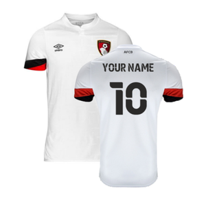 Bournemouth 2021-22 Away Shirt (Sponsorless) (XXL) (Your Name 10) (Excellent)_0