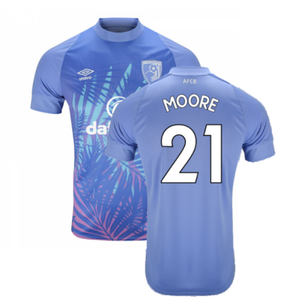 Bournemouth 2022-23 Away Shirt (L) (MOORE 21) (Excellent)_0