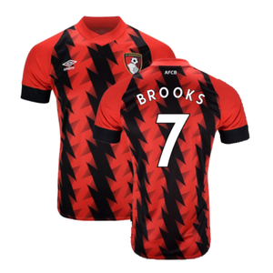 Bournemouth 2022-23 Home Shirt (Sponsorless) (L) (BROOKS 7) (Excellent)_0