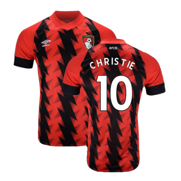 Bournemouth 2022-23 Home Shirt (Sponsorless) (M) (CHRISTIE 10) (Mint)