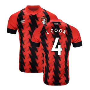 Bournemouth 2022-23 Home Shirt (Sponsorless) (XL) (L COOK 4) (Very Good)_0