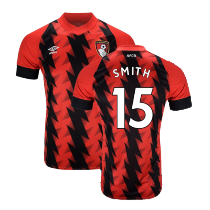 Bournemouth 2022-23 Home Shirt (Sponsorless) (L) (SMITH 15) (Excellent)