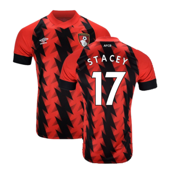 Bournemouth 2022-23 Home Shirt (Sponsorless) (M) (STACEY 17) (Excellent)