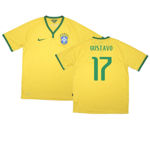 Brazil 2014-15 Home Shirt (Excellent) (Gustavo 17)_0