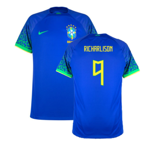 Brazil 2022-23 Away Shirt (XSB) (Mint) (Richarlison 9)_0