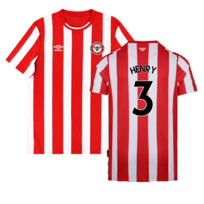 Brentford 2021-23 Home Shirt (XL) (Mint) (HENRY 3)