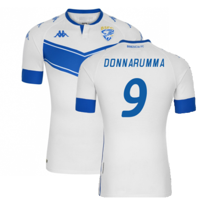 Brescia 2020-21 Away Shirt (Sponsorless) (XL) (DONNARUMMA 9) (Mint)