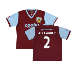 Burnley 2009-10 Home Shirt (XL) (Excellent) (Alexander 2)_0