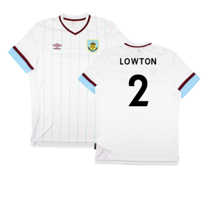 Burnley 2021-22 Away Shirt (Sponsorless) (XL) (Mint) (LOWTON 2)_0