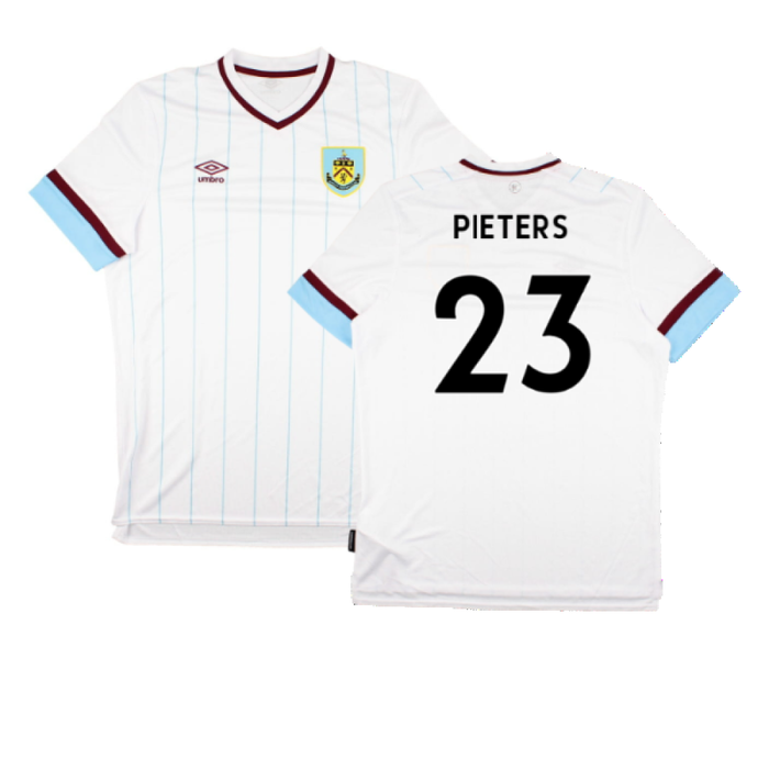 Burnley 2021-22 Away Shirt (Sponsorless) (S) (Excellent) (PIETERS 23)