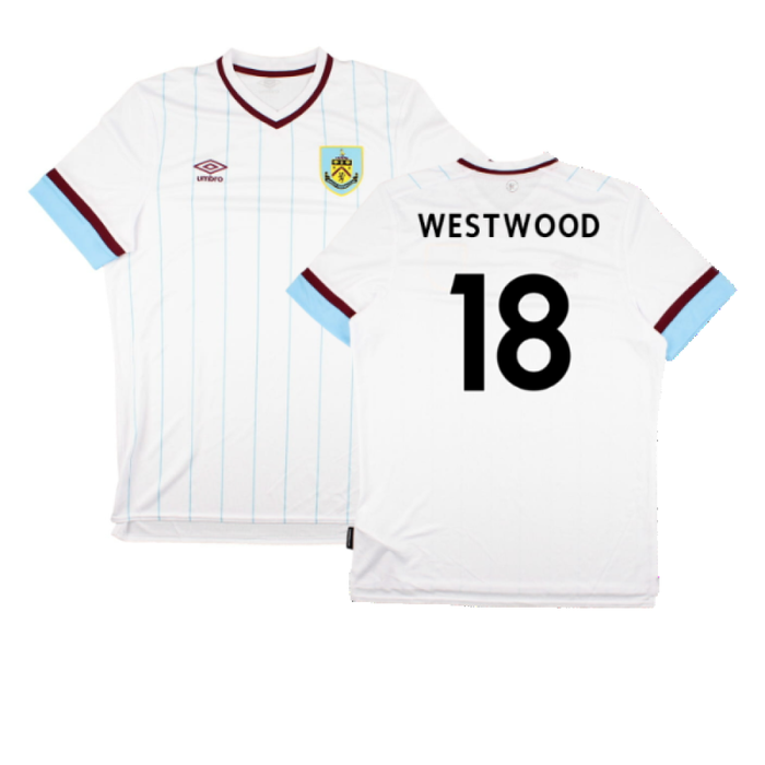 Burnley 2021-22 Away Shirt (Sponsorless) (S) (Mint) (WESTWOOD 18)