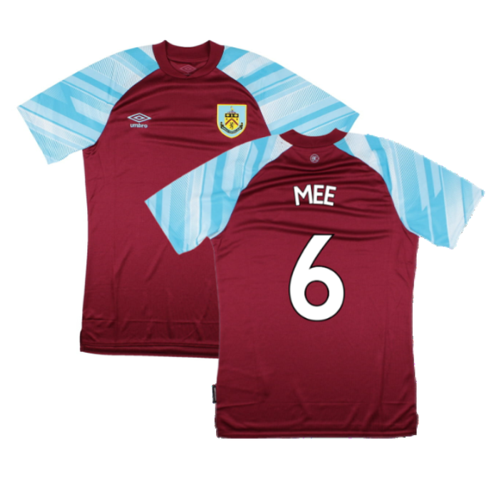 Burnley 2021-22 Home Shirt (Sponsorless) (M) (MEE 6) (Mint)