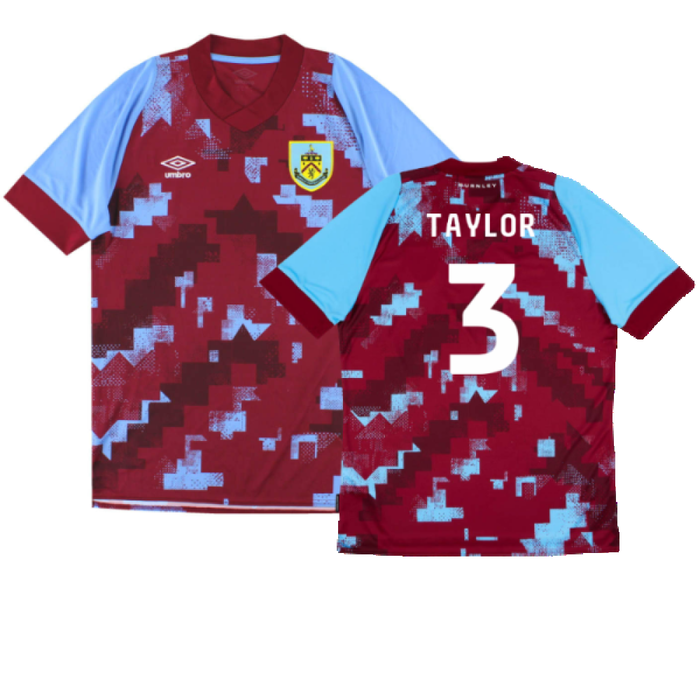 Burnley 2022-23 Home Shirt (M) (Mint) (TAYLOR 3)