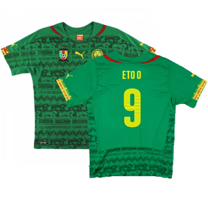 Cameroon 2014-15 Home Shirt (Excellent) (Eto O 9)_0