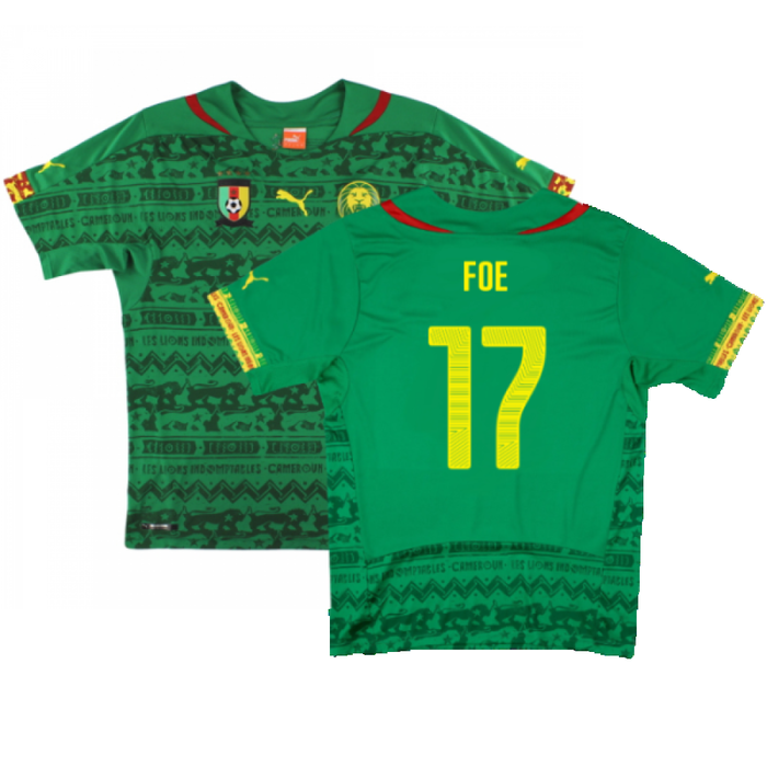 Cameroon 2014-15 Home Shirt (Excellent) (Foe 17)