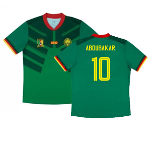 Cameroon 2022-23 Home Shirt (MB) (ABOUBAKAR 10) (Excellent)_0