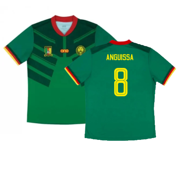 Cameroon 2022-23 Home Shirt (MB) (ANGUISSA 8) (Excellent)