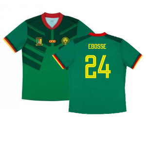 Cameroon 2022-23 Home Shirt (MB) (EBOSSE 24) (Excellent)_0