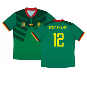 Cameroon 2022-23 Home Shirt (MB) (TOKO EKAMBI 12) (Excellent)_0