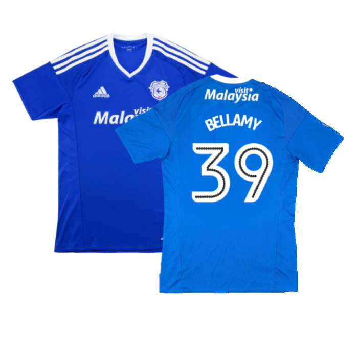 Cardiff 2016-17 Home Shirt (Excellent) (Bellamy 39)