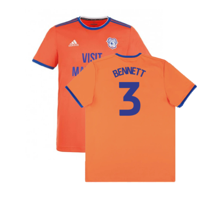 Cardiff 2019-20 Away Shirt (XS) (Excellent) (Bennett 3)