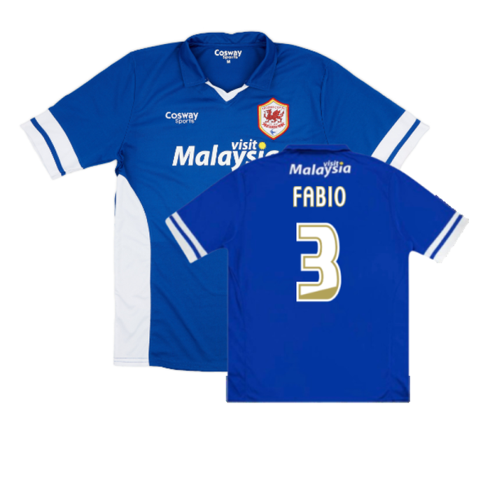 Cardiff City 2014-15 Away Shirt (M) (Very Good) (Fabio 3)