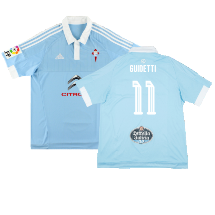 Celta Vigo 2015-16 Home Shirt (S) (Excellent) (Guidetti 11)