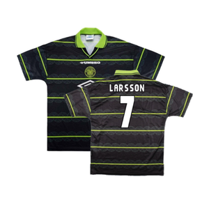 Celtic 1998-99 Away Shirt (XL) (Excellent) (Larsson 7)_0