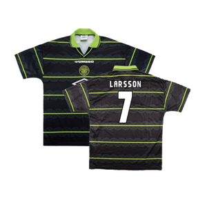 Celtic 1998-99 Away Shirt (M) (Excellent) (Larsson 7)_0