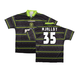 Celtic 1999-2000 Away Shirt (L) (Excellent) (Mjallby 35)_0