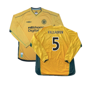 Celtic 2002-2003 Long Sleeve Away Shirt (Excellent) (Valgaeren 5)_0