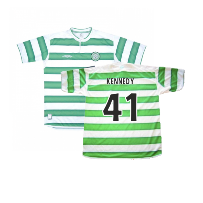 Celtic 2003-04 Home Shirt (M) (Very Good) (Kennedy 41)