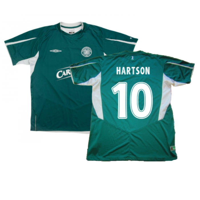 Celtic 2004-05 Away Shirt (XL) (Excellent) (Hartson 10)