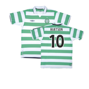 Celtic 2004-05 Home Shirt (Excellent) (Hartson 10)_0