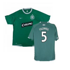 Celtic 2007-08 Away Shirt (Mint) (Caldwell 5)_0