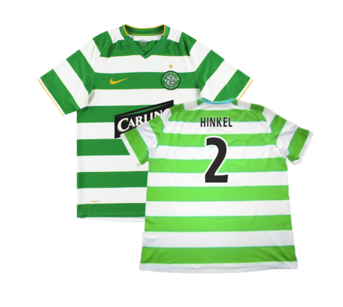 Celtic 2008-10 Home Shirt (M) (Good) (Hinkel 2)