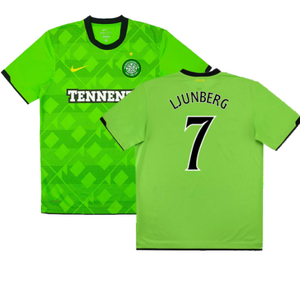 Celtic 2010-11 Away Shirt (XL) (Mint) (Ljunberg 7)_0