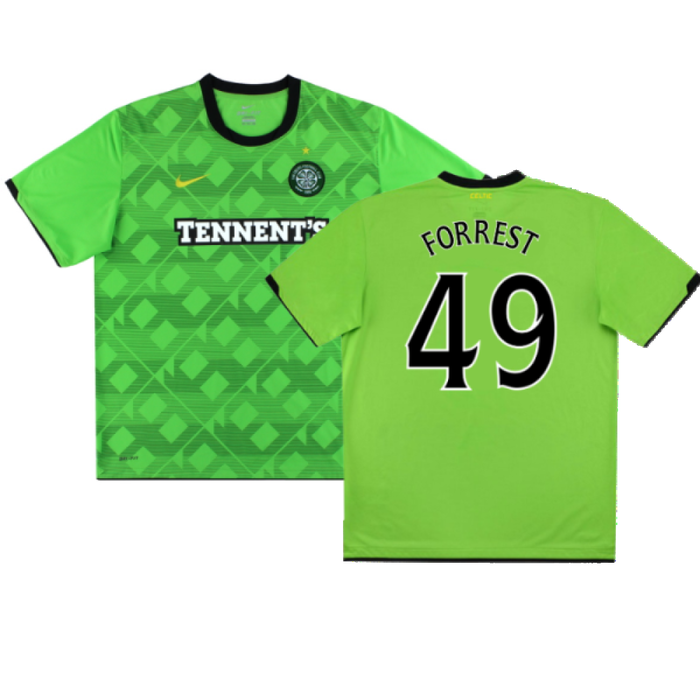 Celtic 2010-11 Away Shirt (L) (Mint) (Forrest 49)