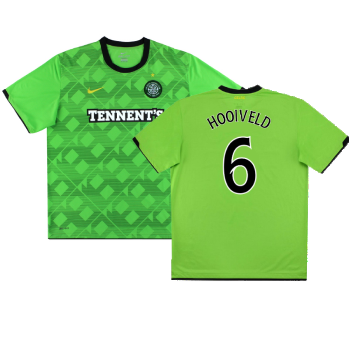 Celtic 2010-11 Away Shirt (L) (Mint) (Hooiveld 6)