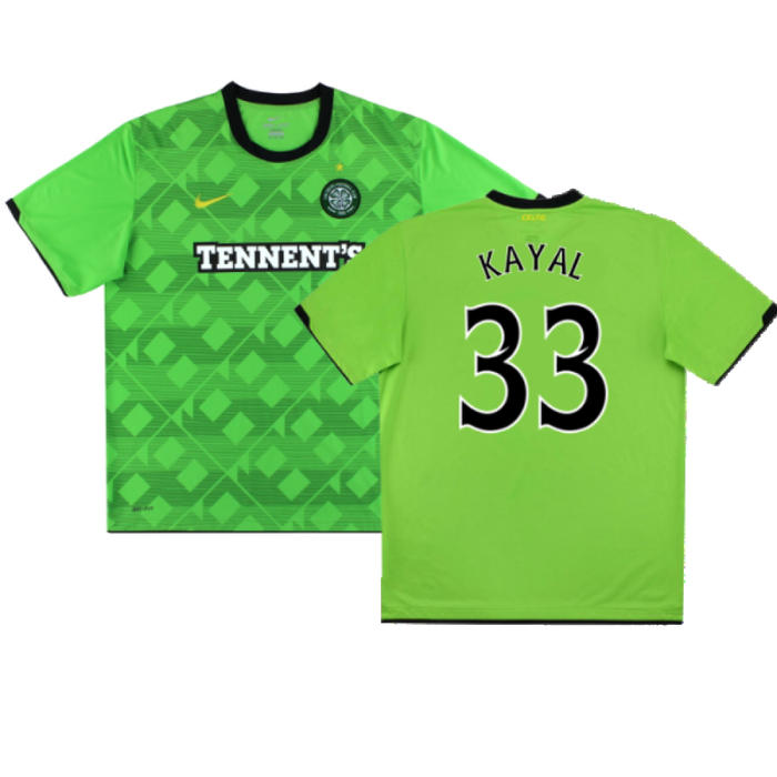 Celtic 2010-11 Away Shirt (L) (Mint) (Kayal 33)