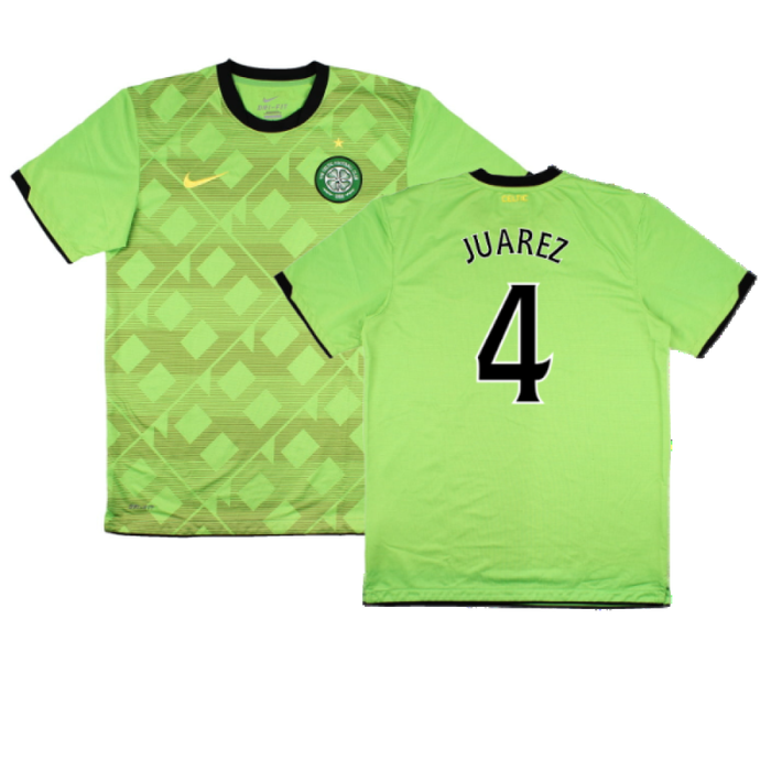 Celtic 2010-11 Away Shirt (Sponsorless) (M) (Very Good) (Juarez 4)