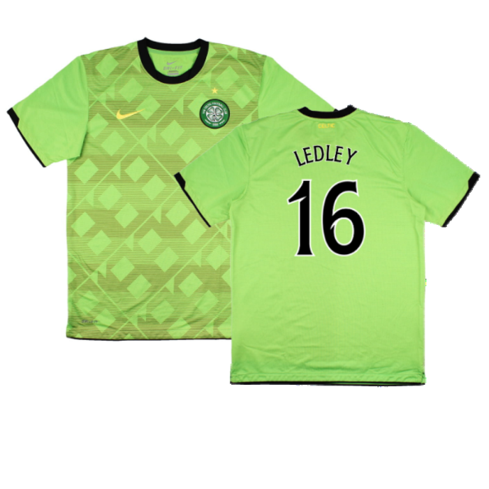 Celtic 2010-11 Away Shirt (Sponsorless) (M) (Very Good) (Ledley 16)