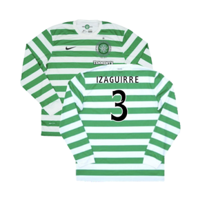 Celtic 2012-13 Long Sleeved Home Shirt (XL) (Excellent) (Izaguirre 3)_0