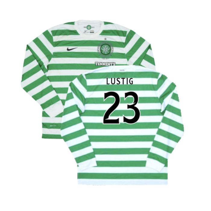 Celtic 2012-13 Long Sleeved Home Shirt (XL) (Excellent) (Lustig 23)