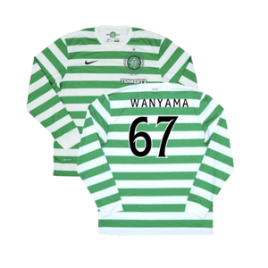 Celtic 2012-13 Long Sleeved Home Shirt (XL) (Excellent) (Wanyama 67)_0